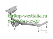 TY 20 Фаркоп на Toyota Highlander 2003-2010
