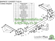 F102-A ТСУ для Ford Focus II  кузов седан 2004-2012