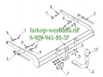 C 51 ТСУ для Ford Galaxy тип кузова минивен 2006- (нет в наличии)