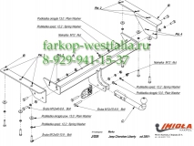 J/026 ТСУ для Jeep Cherokee KJ 2001-2008