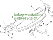 T 54 ТСУ для Kia Carens тип кузова минивэн 2006-