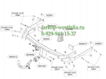522800 ТСУ для Mazda 3 тип кузова седан 2009-