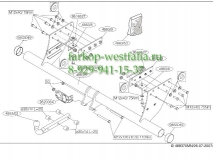 488300 ТСУ для Mitsubishi L200 2006-