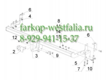 RN 08 ТСУ для Renault Kangoo 2008-