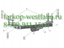 CV 01 Фаркоп на Chevrolet Lanos