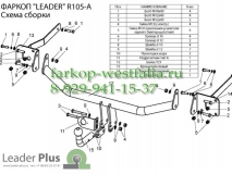 R105-A ТСУ для Renault Scenic 2007-