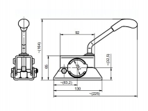 6F0024.001 Хомут опорных элементов LB 42