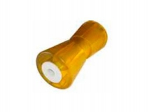 6X1064.006 Ролик килевой L=305 мм, D=95/61/17 мм PVC желтый