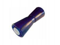 6X1064.019 Ролик килевой L=255 мм, D=93/61/17 мм PVC синий