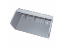 6X1482.004 Заглушка ложемента B=150, H=40 мм PVC серая
