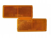 6X1354.009 Светоотражатель 90x40 желтый DOB-35Z