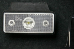 6X1354.044 Фонарь контурный MD-013B K LED белый пров.