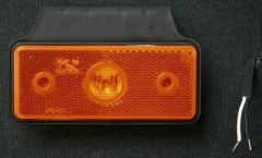6X1354.045 Фонарь контурный MD-013Z K LED желтый пров.