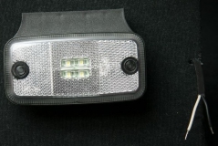 6X1354.090 Фонарь контурный FT-019B K LED белый пров.