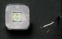 6X1354.096  Фонарь контурный FT-027B LED белый