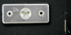 6X1354.112  Фонарь контурный MD-013B LED белый пров.
