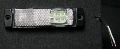 6X1354.147 Фонарь контурный FT-018B LED белый пров.