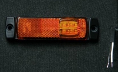 6X1354.149 Фонарь контурный FT-018Z LED желтый пров.