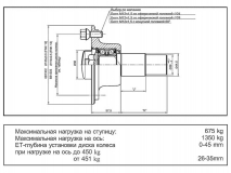 6R5012.001 Ступица в сборе FNK12 98x4