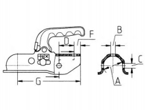 6E0040.004  Головка сцепная KK 14B N3 d=45 гор/верт