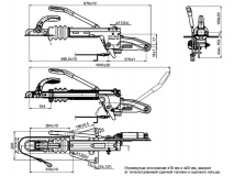 6J1191.109  Механизм тормоза наката KF20 NATO d45