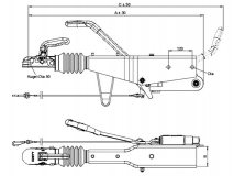 6J1739.005 Механизм тормоза наката KRV 20-A KH 100x100 НАТО45