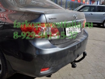 3087-A Фаркоп на  Toyota Corolla 2007-2013