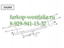 316365600001 ТСУ для Renault Duster 03/10-