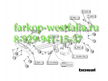 042-631 Фаркоп на Nissan Qashgai, Qashqai+2 minivan 2014-