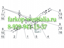 3320-A ТСУ для Lifan X50 2015-