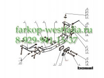 3092-F Фаркоп на  Lexus LX 570
