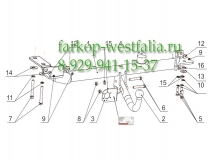 7356-A ТСУ для Land Rover Range Rover Evoque 2011-