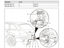 305500300113 Оригинальная электрика на AUDI Q7 2006- (нет в наличии)