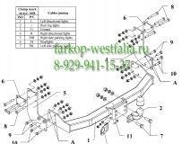 D 19 Фаркоп на MB Sprinter 1995-2006