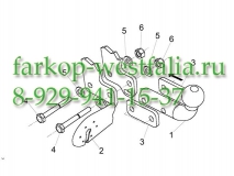 033-691 Фаркоп на Hyundai Accent 2000-2006