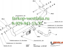 R/006 Фаркоп на  Nissan Kubistar 2003-