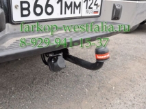 4366-A Фаркоп на Nissan NP 300