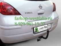 N114-A Фаркоп на Nissan Tiida 2007-