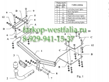 W 28 Фаркоп на Opel Agila B 2007-