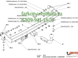 T/012 Фаркоп на Toyota Corolla 1992-1997 (нет в наличии) T/012 Фаркоп на Toyota Corolla 1992-1997 (нет в наличии)