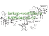 028-151 Фаркоп на Toyota Corolla Verso 2002-2004