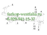 TY 32 Фаркоп на Toyota Highlander 2010- TY 32 Фаркоп на Toyota Highlander 2010-