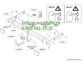 544900 Фаркоп на AUDI A6 тип кузова седан 2011-
