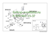 408100 Фаркоп на Toyota Hilux 2006-
