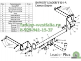 F101-A ТСУ для Ford Focus II  кузов хетчбек  2004-2012