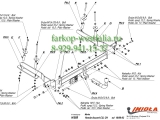 H/008 ТСУ для Honda Accord CG, CH кузов седан 1998-2003 H/008 ТСУ для Honda Accord CG, CH кузов седан 1998-2003