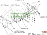 H/015 ТСУ для Honda CR-V 2007-2013