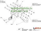 J/027 ТСУ для Jeep Commander 2006- J/027 ТСУ для Jeep Commander 2006-