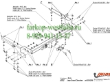 J/022 ТСУ для Jeep Grand Cherokee 1992-1998 J/022 ТСУ для Jeep Grand Cherokee 1992-1998