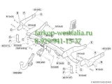 461900 Фаркоп на Chevrolet Captiva 2006-2013